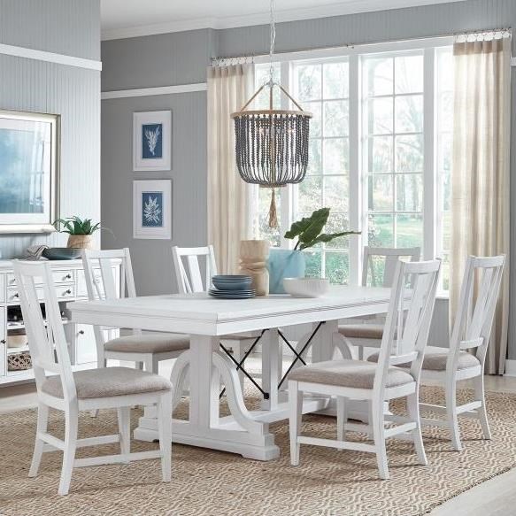 Magnussen Home Heron Cove Dining 7Piece Dining Set Reeds Furniture